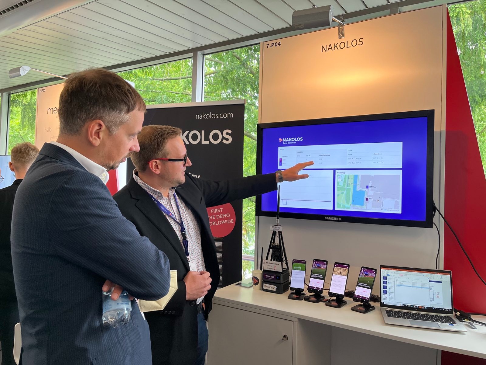 Success for the Nakolos team at the International Broadcasting Convention 2022 (IBC) in Amsterdam