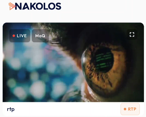 selecting the MoQ Live Stream